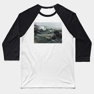 Crashing Waves Baseball T-Shirt